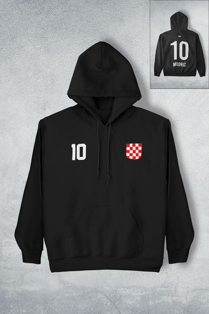 Modric Croatia Black Hoodie