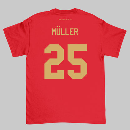 Munich Muller Tribute Red Tee