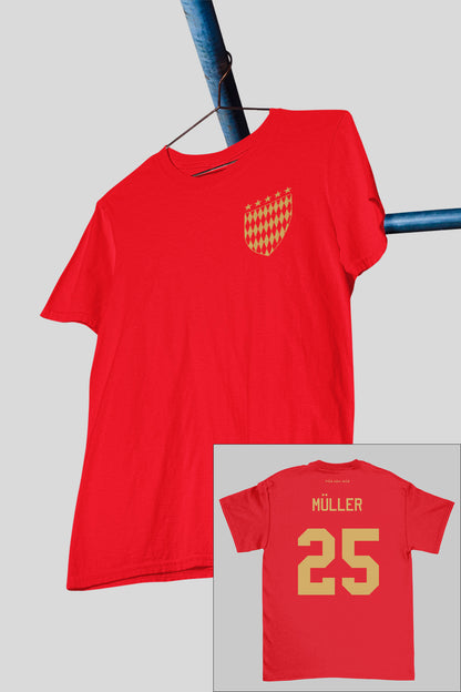 Munich Muller Tribute Red Tee