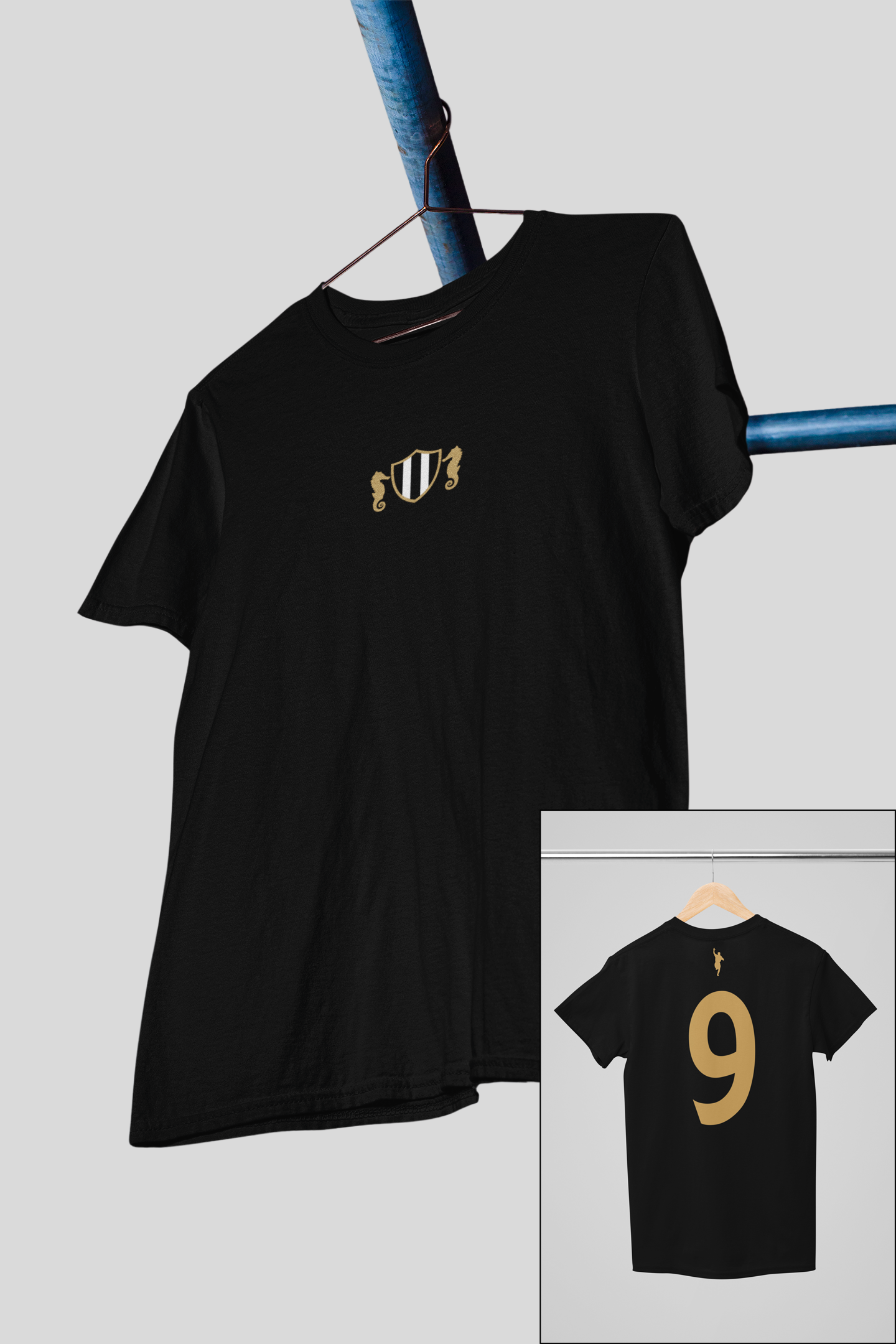 Alan Shearer Hall of Fame Tribute Black Tee