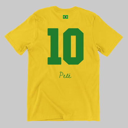 The Greatest Brazil Tribute Pele Tee