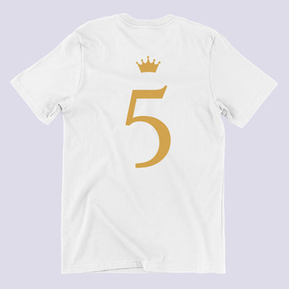 Los Blancos Numero 5 White Tee