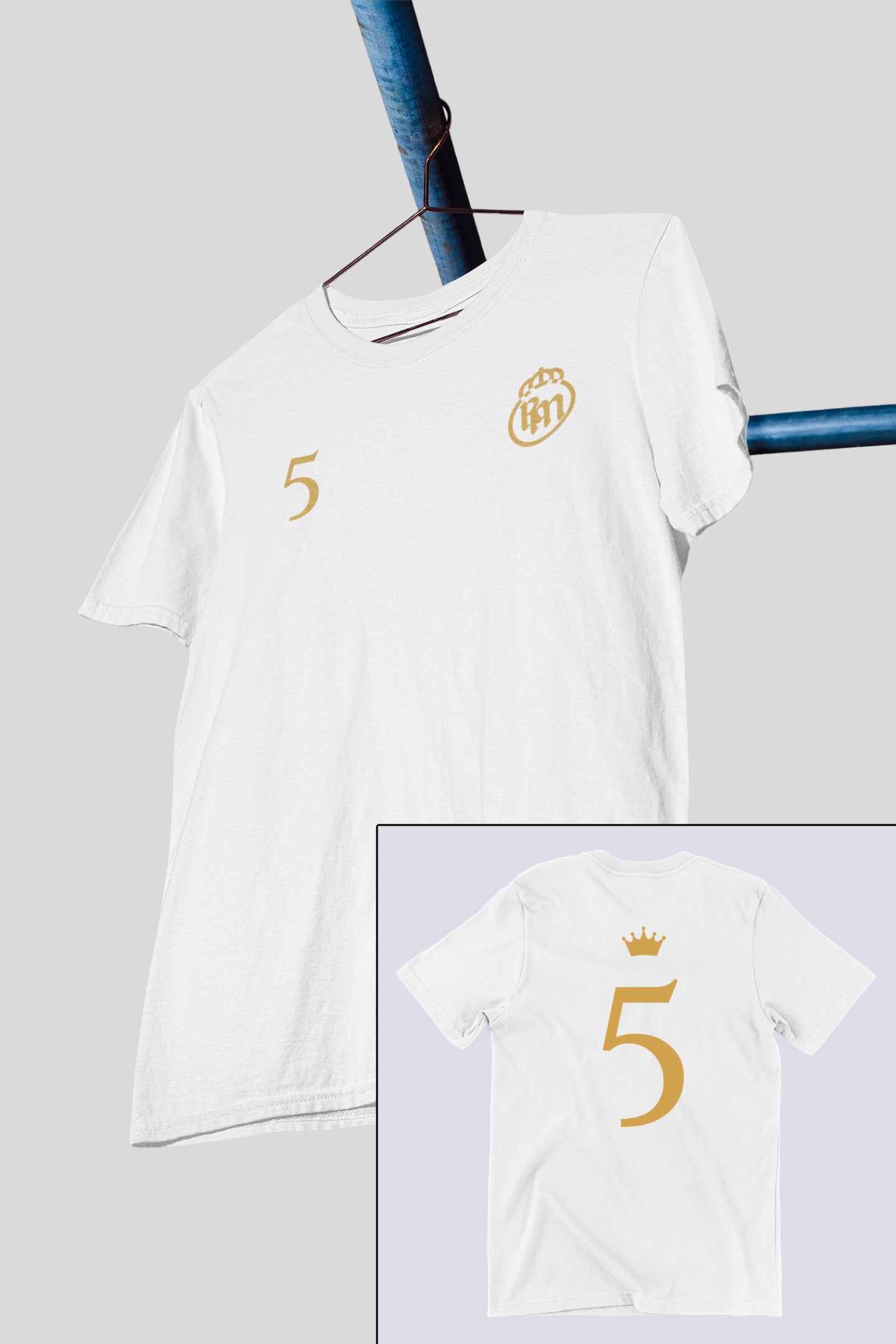 Los Blancos Numero 5 White Tee