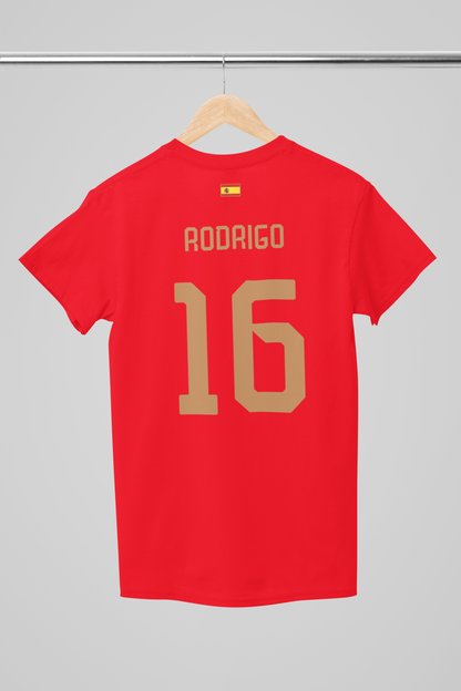 Rodrigo Gold Edition España Red Tshirt