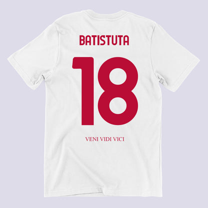 Roma Batistuta Tribute White Tee