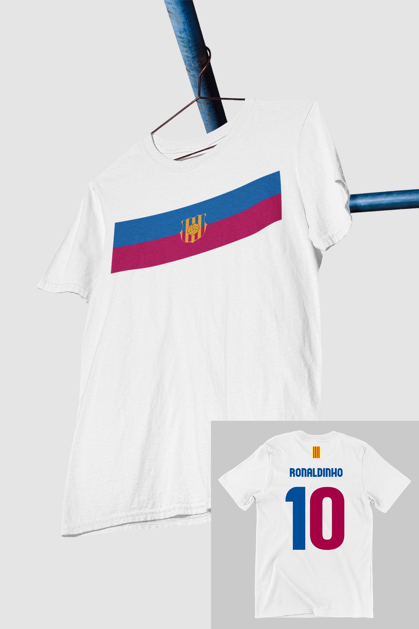 The Blaugrana Ronaldinho Tribute White Tee