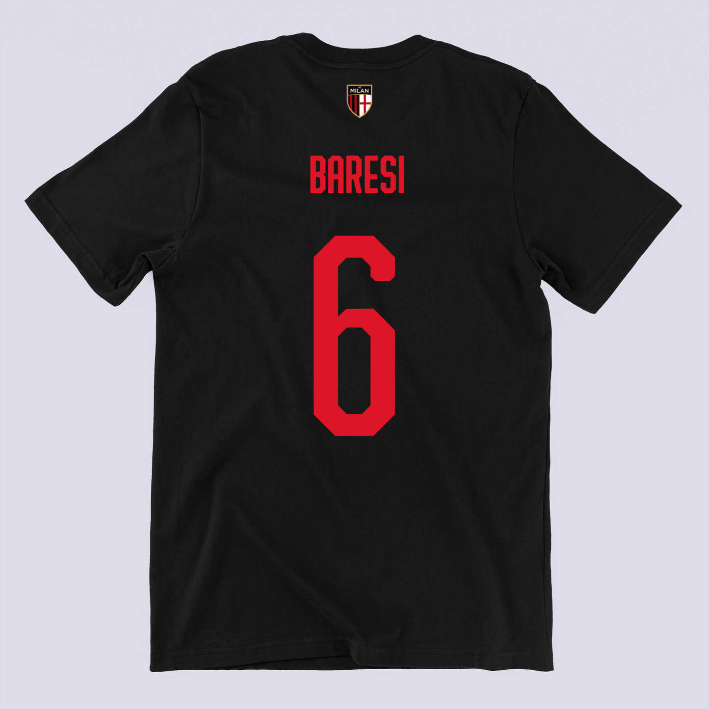 Rossoneri Baresi Tribute Black Tee