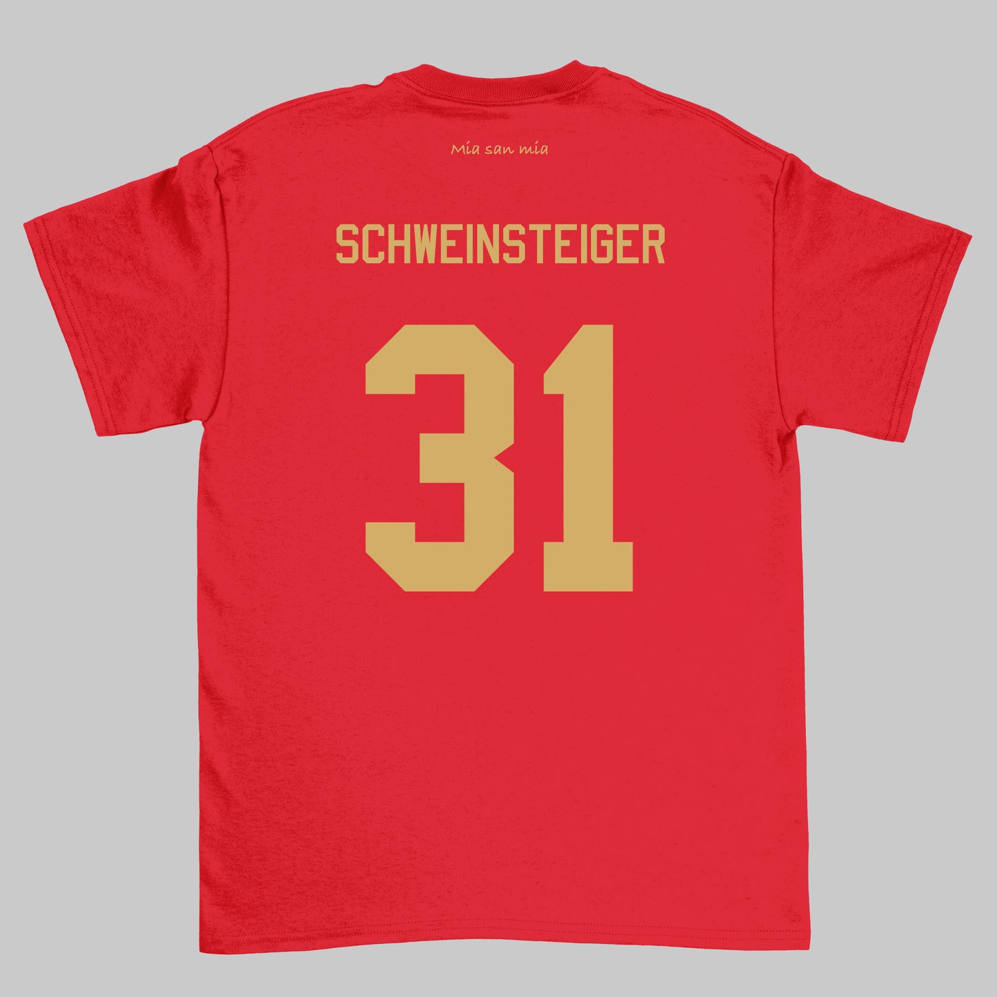 Munich Schweinsteiger Tribute Red Tee