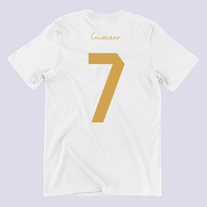 CR7 Los Blancos Tribute White Tee