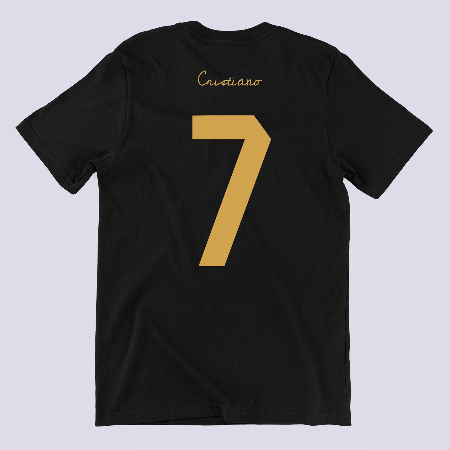 CR7 Los Blancos Tribute Black Tee