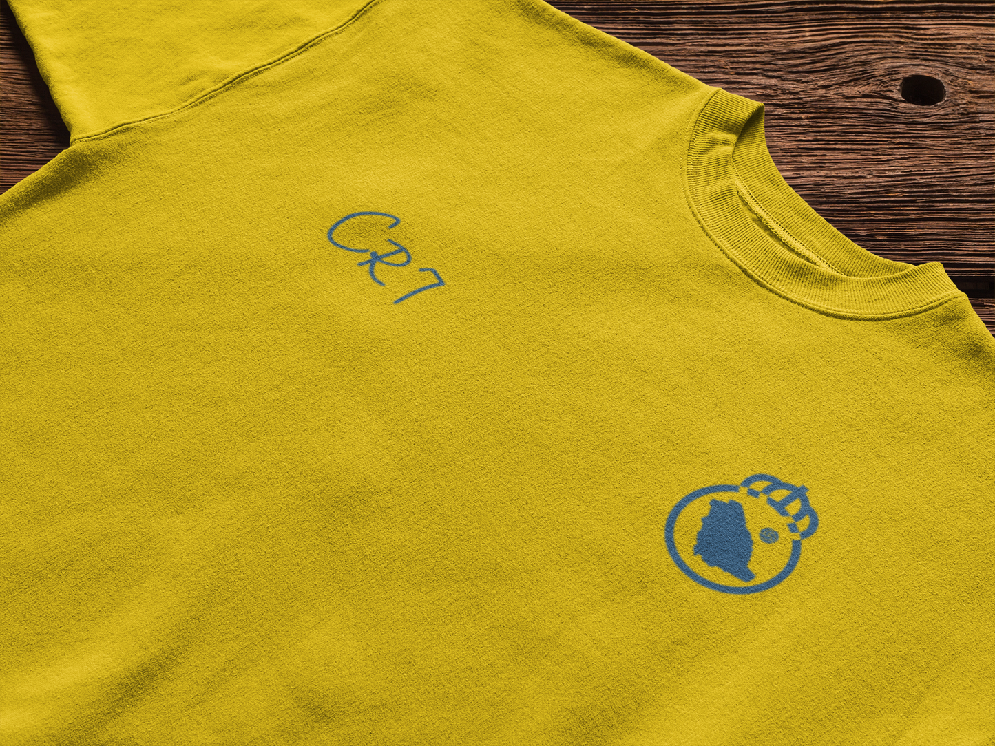 CR7 Al Alami Tribute Yellow Tee