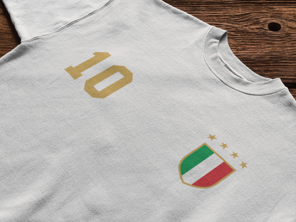 Italia Calcio White Tshirt