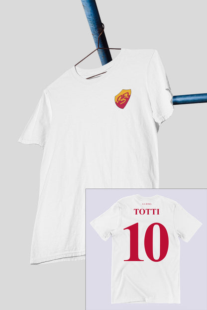 Roma Totti Tribute White Tee