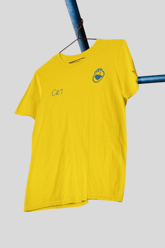 CR7 Al Alami Tribute Yellow Tee