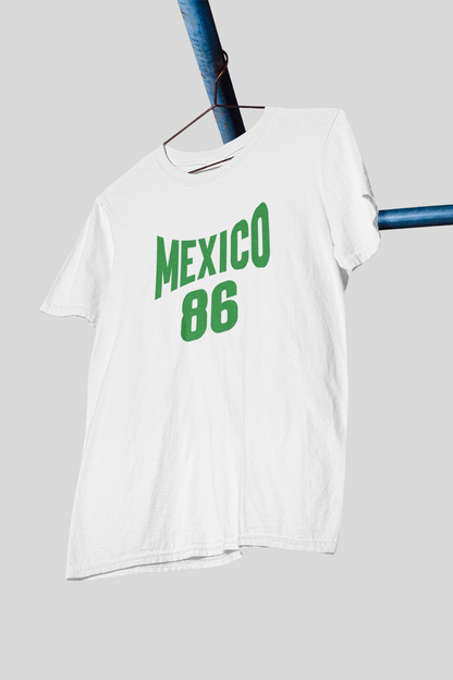 Mexico 86 White Tee