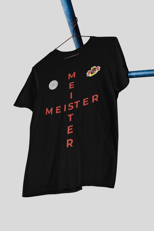 Leverkusen Meisterschale Black Tee