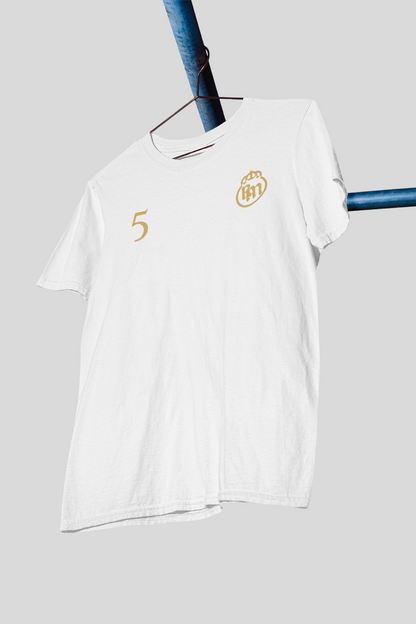 Los Blancos Numero 5 White Tee