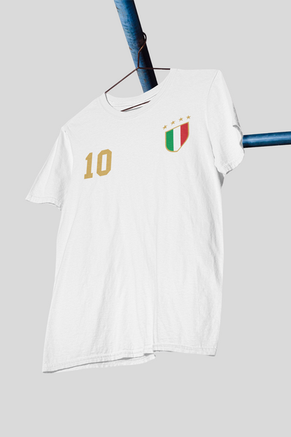 Italia Calcio White Tshirt