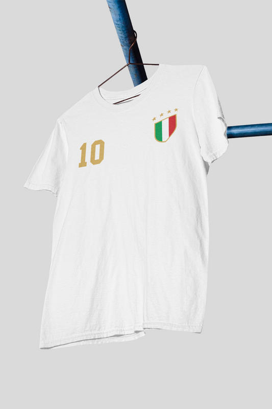 Italia Calcio White Tshirt